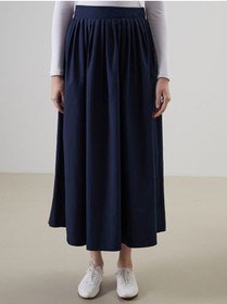 Resim LC Waikiki Loose Fit Kadın Kloş Etek 
