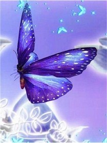 Resim Mor 5d Elmas Boyama Çiçek Tam Yuvarlak Matkap Elmas Nakış Satış Güller Mozaik Resim 40x50cm 