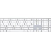 Resim Sayısal Tuş Takımlı Magic Keyboard: Bluetooth, Şarj Edilebilir. Mac, Ipad ve Iphone ile Çalışır; Almanca, Gümüş Rengi 