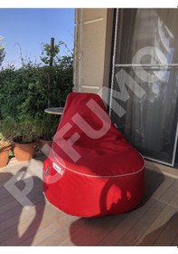 Resim Pufumo Turuncu Golf Armut Koltuk 