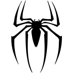 Resim Örümcek Spider Oto Motor Laptop Duvar Folyo Sticker 25 X 35 
