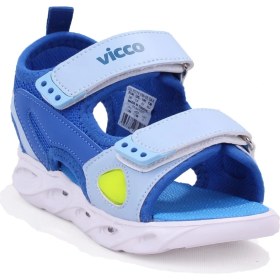 Resim Vicco Roy 332P21Y188 Mavi Ortopedik Günlük Erkek Çocuk Spor Sandalet 