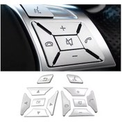 Resim Mercedes B Serisi W246 Direksiyon Tuş Kaplaması Gümüş 2012-2014 