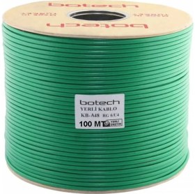 Resim Botech Rg6/u 4K Çanak Anten Uydu Kablosu 100 Mt. 