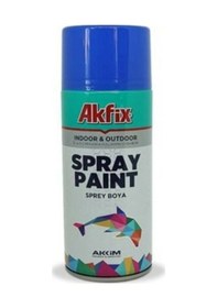 Resim Akfix Sprey Boya 400 ML Parlak Mavi Sprey Boya 