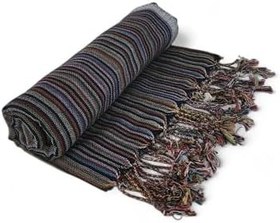 Resim Karatezgah El Dokuma Peştemal Siyah 