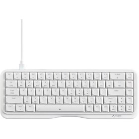 Resim silabor Kemove K68SE Mekanik Beyaz Klavye Kırmızı Switch 