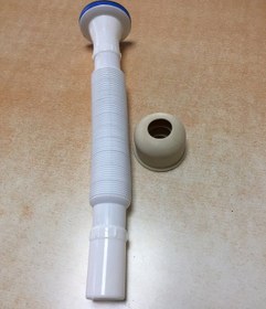 Resim KÖRÜKLÜ LAVABO SİFONU+50 LİK YUMUŞAK ADAPTÖR CONTA 
