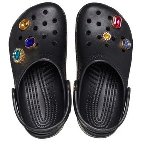 Resim Crocs Classıc Jewel Kız Çocuk Terlik 210716-001 Siyah 