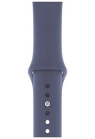 Resim Apple Watch Uyumlu Silikon Kordon Alaskan Mavi 