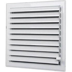 Resim Metal Menfez, Panjur - Banyo Wc Havalandırma Ürünü 60X60 