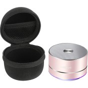 Resim Jingyi Taşınabilir Kablosuz Bluetooth Hoparlör, Dahili Mikrofon, Ahizesiz Arama, Aux Hattı, Tf Kartı, Iphone, iPad Android Akıllı Telefon ve Daha Fazlası Için Hd Ses ve Bas (Rose Gold-A) (Yurt Dışından) 