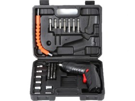 Resim Jyhong 3.6V Elektrikli Tornavida Çok Fonksiyonlu Katlanır Lityum Elektrikli Matkap Aleti (Yurt Dışından) 