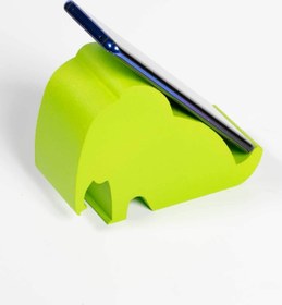 Resim Birlik Sünger Sünger Fil Masa Üstü Telefon Ve Tablet Tutacağı Yeşil 14x10,5x6 Cm 