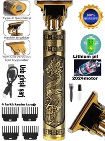 Resim gold tech Saç Sakal Ense Çizim Tüm Vücut Tüyü Lazer Öncesi Tıraş Makinesi 