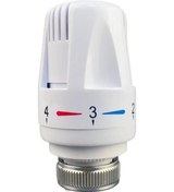 Resim Willowhaven Beyaz Abs + Bronz Akıllı Termostatik Radyatör Vana Başlığı M30x1 5 6-28 C 