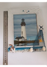 Resim Dekoratif Çerçeve Deniz Temalı Büyük Boy Çerçeve -1022 