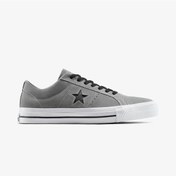 Resim Converse One Star Pro Kadın Siyah Sneaker A11923c Gri 