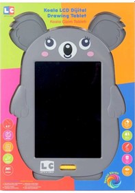 Resim Sevimli Koala Çizim Tableti 22 Cm Gri 