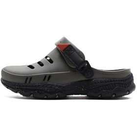 Resim Skechers Creston Ultra Venturous Mens Sandals Esnek Günlük Erkek Terlik Haki Bej 