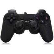 Resim Geeksen Oyun Kumandası Usb Kablolu Çift Titreşimli Gamepad Pc Dual Shock Tekli Joypad Usb Titreşimli Joystick 