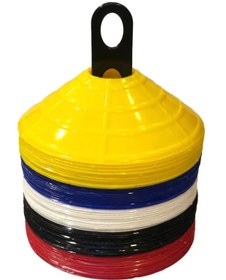 Resim Scucs Küçük Boy 50 Li Antrenman Çanağı Çok Renkli 