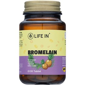 Resim Life In Bromelain Takviye Edici Gıda 30 Tablet 250mg - Gratis 