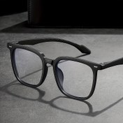 Resim Şeffaf Lensli, Hafif ve Dayanıklı Çerçeveli PC Gözlükler - Erkek & Kadın için Dijital Ekrana Uygun Tezgah Üstü Tam Çerçeve, Digital Göz Yorgunluğu,Ofis Gözlükleri,Üniseks Çerçeveler,Klasik Tasarım,Çizilmeye Dayanıklı Lensler,Rahat Kesim,Koruyucu Gözlük,Vizyon Konfor,Bilgisayar Kullanıcıları,Dijital Göçebeler 