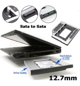 Resim 12.7mm HDD Caddy Serial Ata (Hdd Kızak) 
