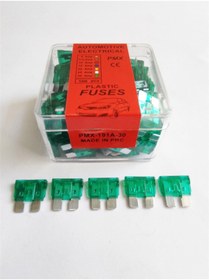 Resim REPLAX 30 Amper Yassı Bıçak Sigorta 100,lü Paket 