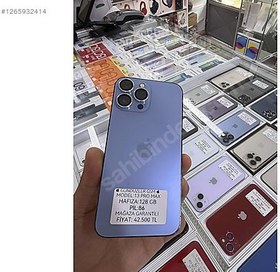 Resim Apple iPhone 13 Pro Max İkinci El TR | 128 GB | Mavi 