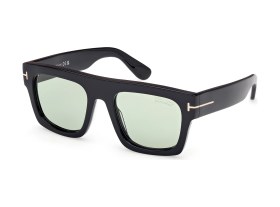 Resim Tf Ft0711 01n 53 20 145 Unisex Güneş Gözlüğü Siyah 
