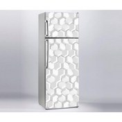 Resim Jasmin2020 Buzdolabı Sticker Kaplama Etiketi 3 Boyutlu Altıgen 