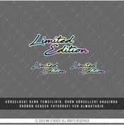 Resim Bay Etiket HLG60 Hologram Limited Etidion Etiket Seti 3'lü Set 