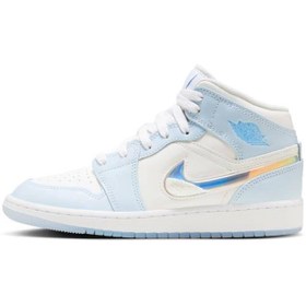 Resim Air Jordan 1 Mid SE (Gs) Çocuk Basketbol Ayakkabısı 