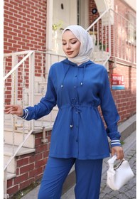 Resim Misskayle Ribana Detaylı Takım İndigo I Ndigo 