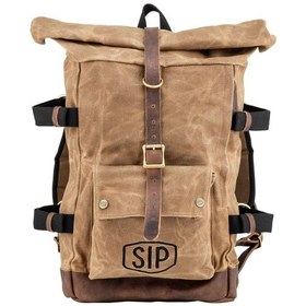 Resim Sırt Çantası Mumlu Kanvas *Kum Rengi* / SIP 