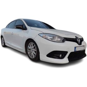 Resim Renault Fluence 2010-2016 Bold Style Yan Marşpiyel Seti Plasti 