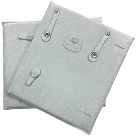 Resim Deri Kumaş Gri Renk 80 / 76 Cm Üçlü Set Sergileme Seyahat Çantası 