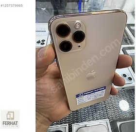 Resim Apple iPhone 11 Pro Max İkinci El TR | 64 GB | Altın 