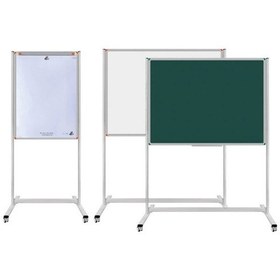 Resim Tekerlekli Sabit Ayaklı Yazı Tahtası 65X100 (Flip Cartlı) 