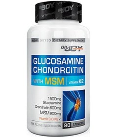Resim Bigjoy Glucosamine Chondroitin Msm K2 90 Tablet 