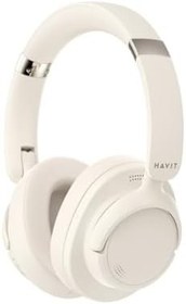 Resim Havit H652BT ANC Bluetooth Katlanabilir Kulaküstü Kulaklık - Anc, Çoklu Bağlantı (Bej) 