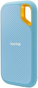 Resim SanDisk Extreme Portable SSD 4 TB, Sky Blue (taşınabilir NVMe SSD, USB-C, 1.050 MB/sn'ye kadar okuma hızı ve 1.000 MB/s yazma hızı, su ve toza dayanıklı) SDSSDE61-4T00-G25B 