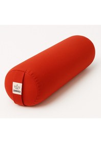 Resim Zafu Silindir Uzun Yoga Meditasyon Minderi Bolster Mor Renk Kırmızı 