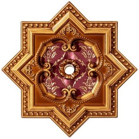 Resim Yıldız Kahve Saray Tavan Göbek 60 cm 