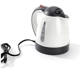 Resim Wezone 12v 150w Beyaz Araç Elektrikli Çay Makinesi, 1000ml Hızlı Isıtma, Pp Ve Paslanmaz Çelik, Oto Turları İçin Sıcak Su/çay/kahve 12v 150w 