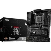 Resim Msi AMD B550-A Pro DDR4 4400(OC) HDMI VGA Dp 2 Am4 Usb3.2 Matx 