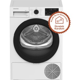 Resim Grundig Gpdh 10855 10 kg Kurutma Makinesi 