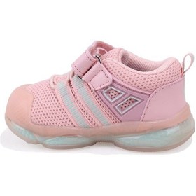 Resim Vicco Orante 346e24y150 Pembe Işıklı Ortopedik Günlük Kız Çocuk Spor Ayakkabı 